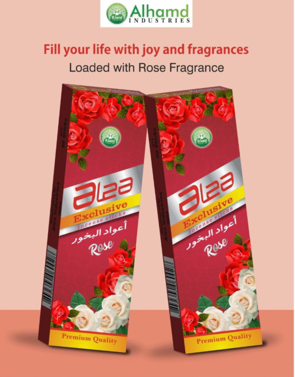 Alea Exclusive Incense Sticks – Rose Fragrance