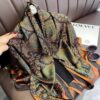 Imperial Elegance Satin Scarf – Vintage Paisley Charm