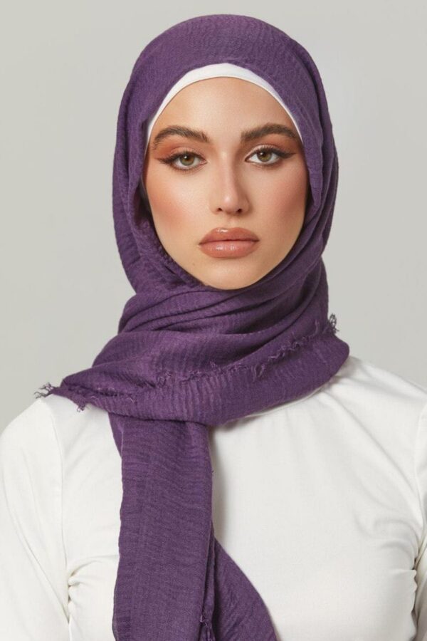 Deep Purple | Modest & Elegant Headscarf - Image 2
