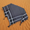 Midnight Grid Tactical Keffiyeh – Blackout Edition Scarf