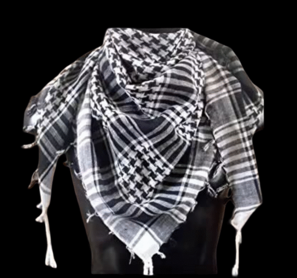 Shadow Check Shemagh – Urban Warrior Wrap - Image 2