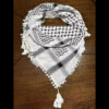 Desert Dove Shemagh – Classic White Elegance