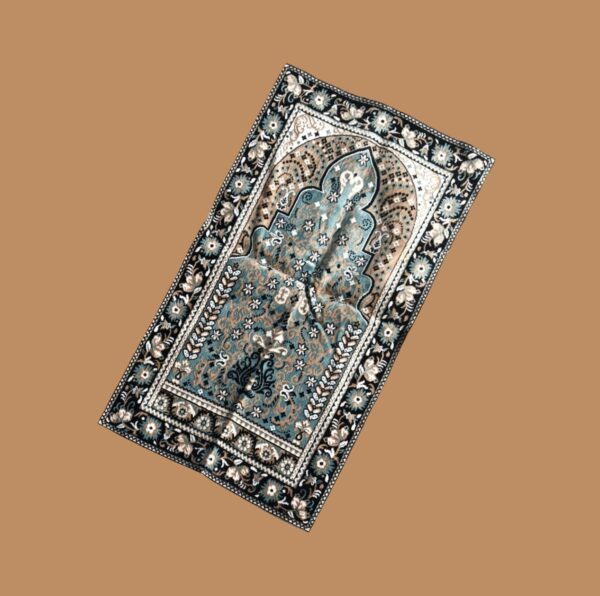 Premium Turkish-Inspired Velvet Prayer Mat - Image 3