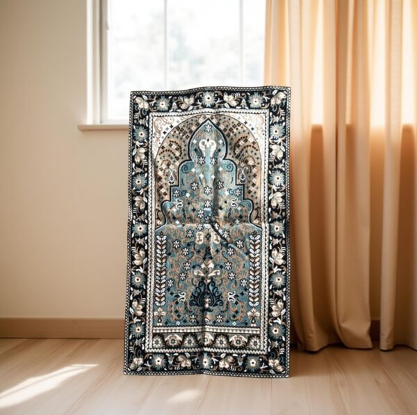 Premium Turkish-Inspired Velvet Prayer Mat