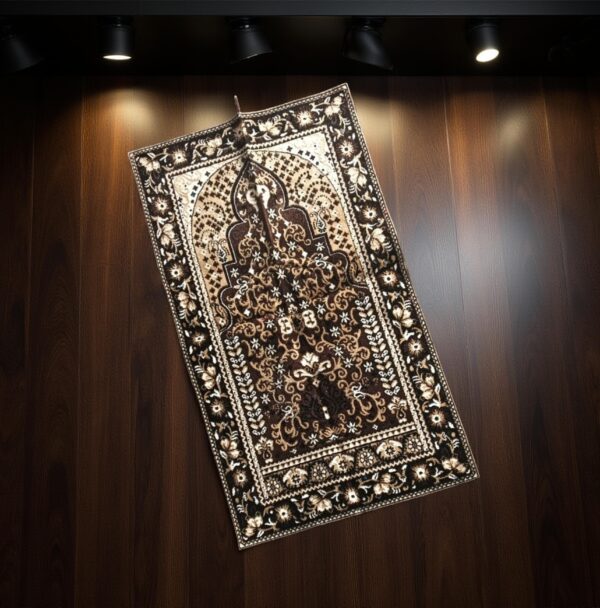 Premium Velvet Islamic Prayer Mat