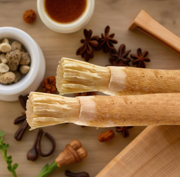 Ready-to-Use Miswak (Pre-Brushed Tip) – Olive Wood