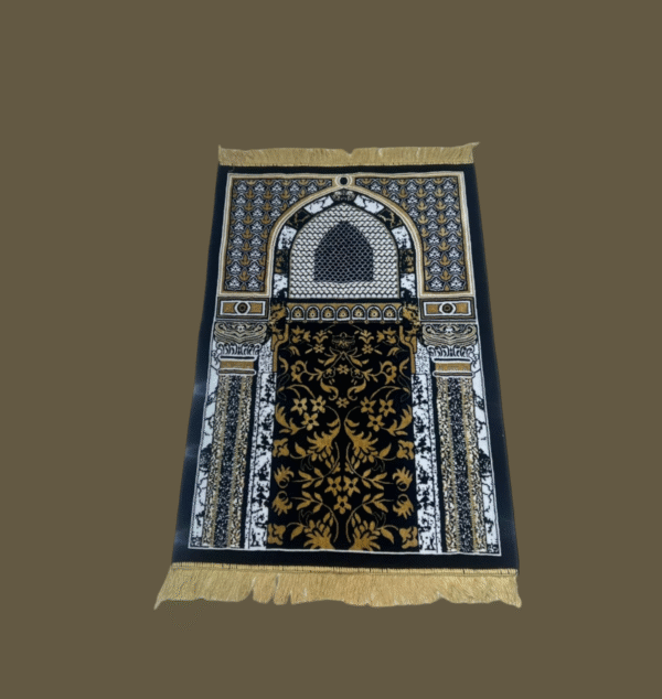 Mihrab Elegance Velvet Prayer Mat - Image 2
