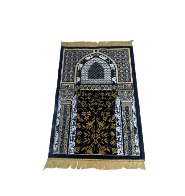 Mihrab Elegance Velvet Prayer Mat - Image 3