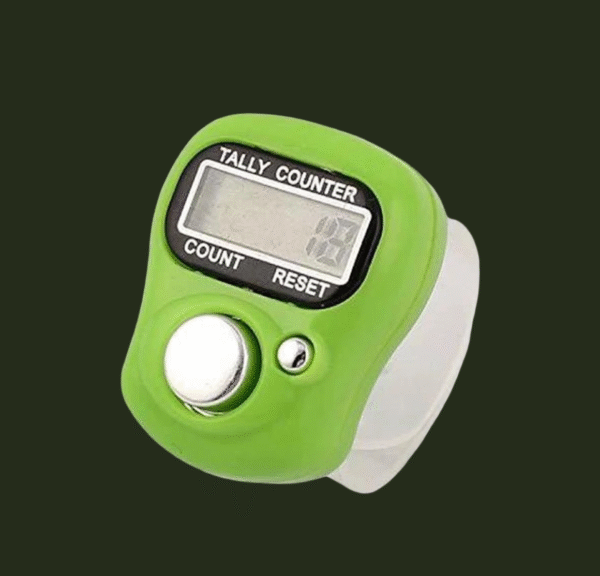 Digital Finger Tally Counter – Green - Image 2