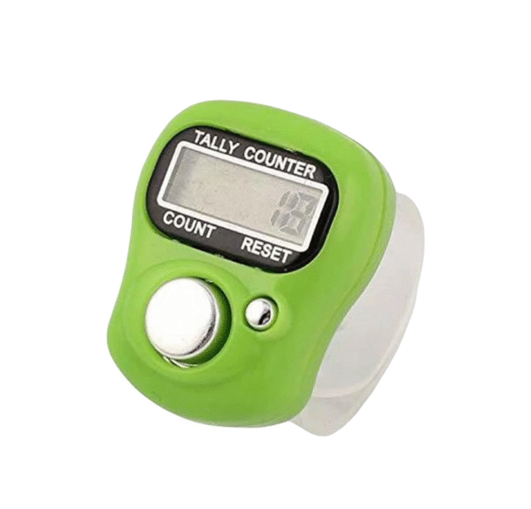 Digital Finger Tally Counter – Green - Image 3