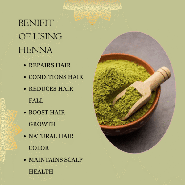 Hooriya Creation Herbal Black Henna Powder for Hair - Image 4