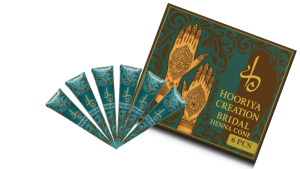 Hooriya Creation Bridal Henna Cone (3 PCS) - Image 3