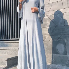 Elegant Celeste Abaya – Modest & Modern Islamic Wear for Women