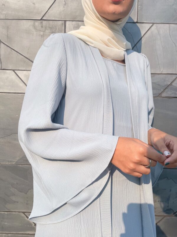 Elegant Celeste Abaya – Modest & Modern Islamic Wear for Women - Image 4