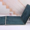 Foldable Padded Janamaz (Prayer Mat) – Elegant Green